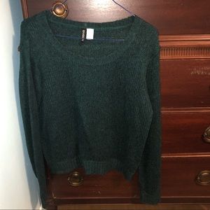 Green sweater